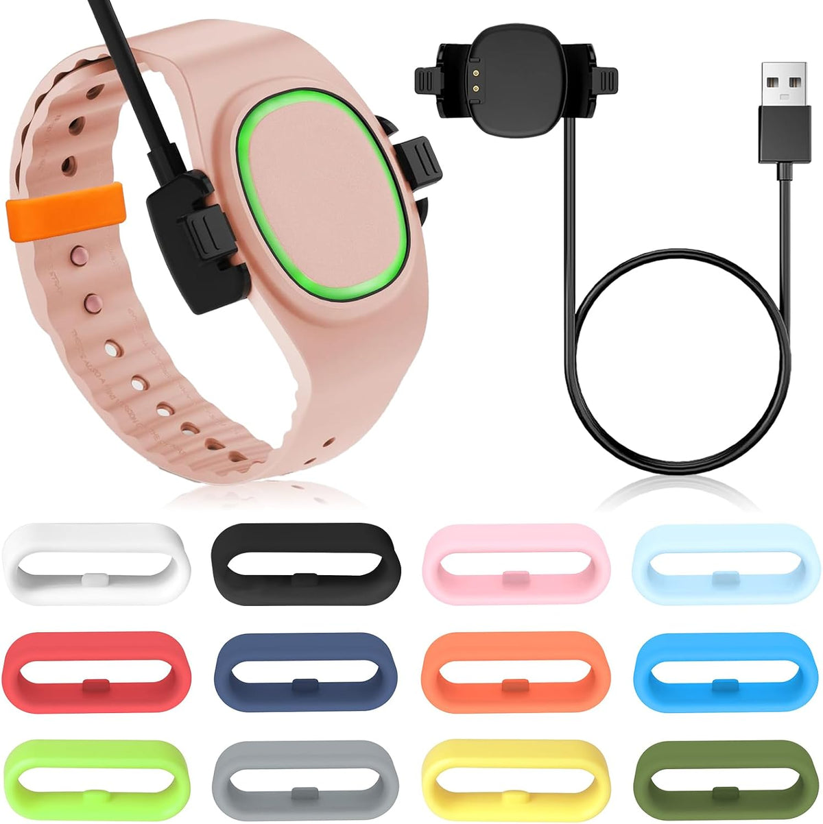 Multi-Color Silicone Band Keeper Magic Band Locks&MagicBand+ Fastener Rings