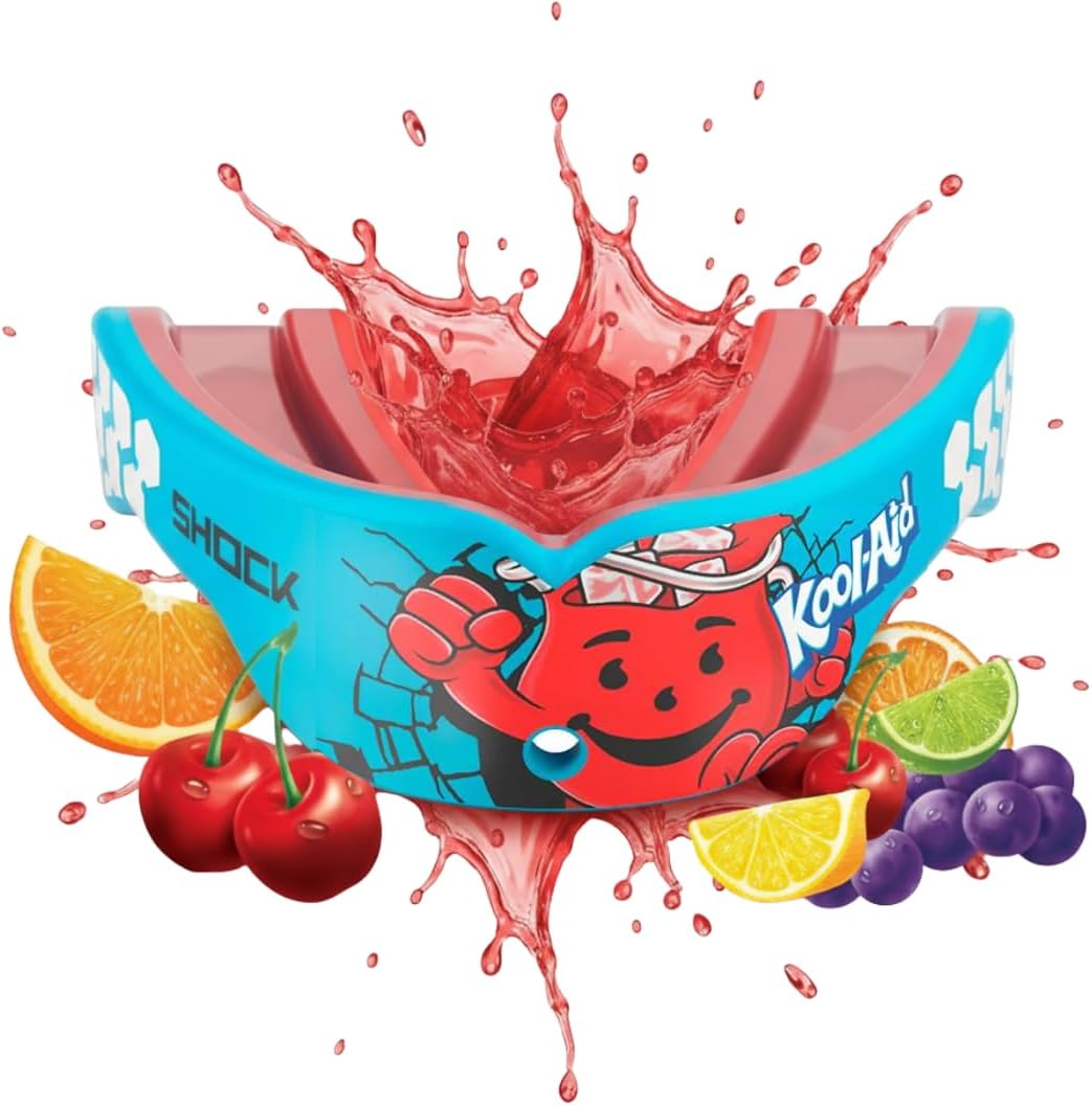 Shock Doctor, Gel Max Power Flavor Mouth Guard, Football, Lacrosse, Hockey, MMA, Boxing, Youth & Adult