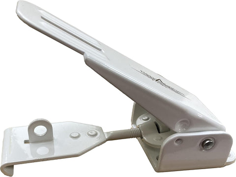 Class A Customs | Four (4) Pack of White Locking Fold Down Camper Latch and Catch