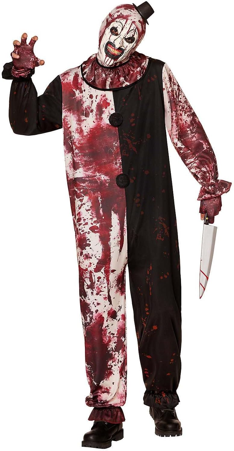 Spirit Halloween Adult Bloody Art the Clown Costume - Terrifier