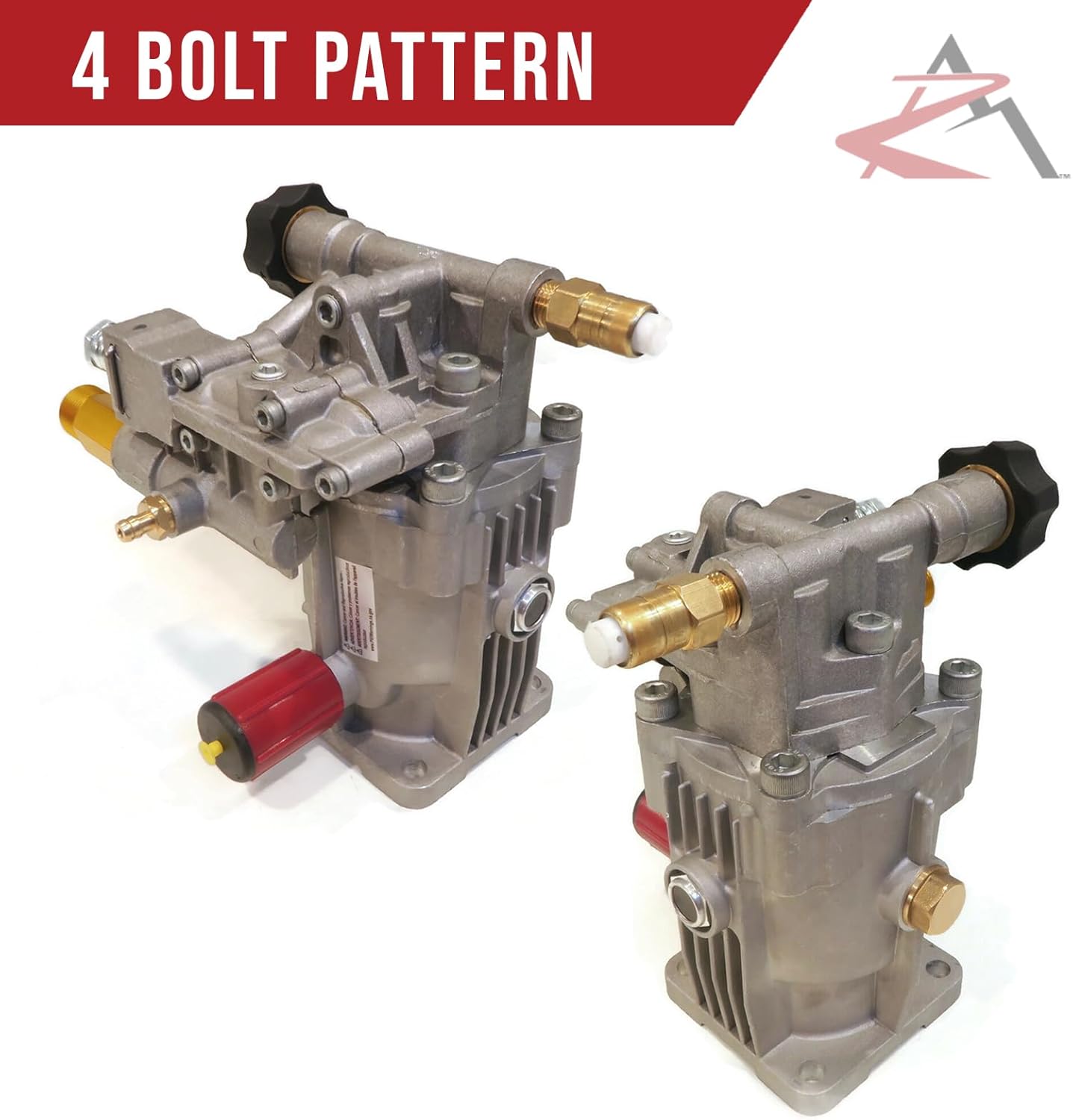 Himore 2.4G26 Pressure Washer Pump, 2600 PSI 2.4 GPM 7/8" Horizontal Shaft