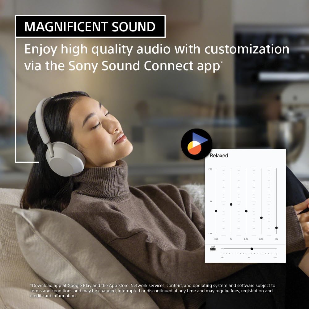 Sony WH-1000XM5 Premium Noise Cancelling Wireless Headphones, Black