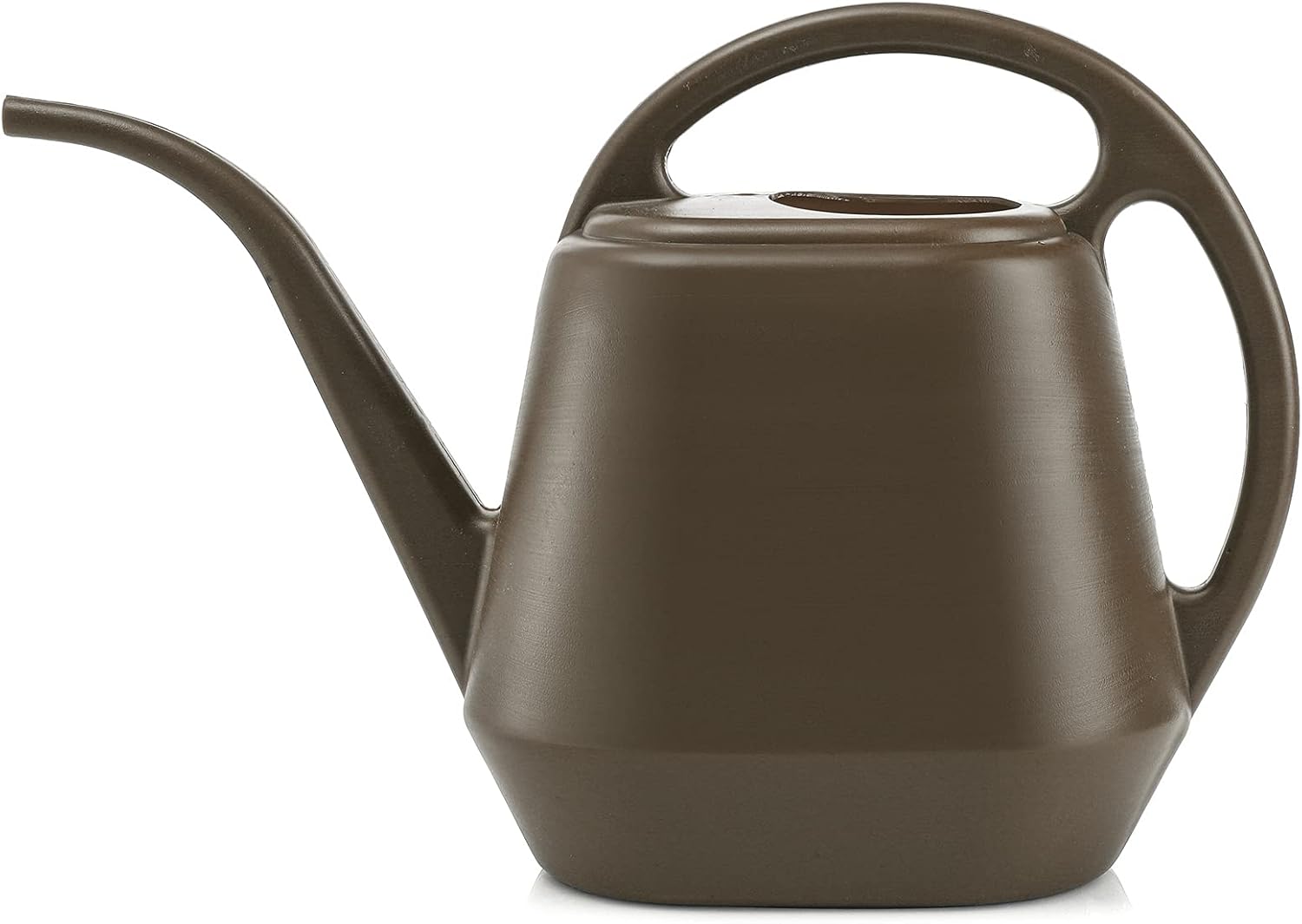 Fasmov Plastic Watering Can, 1-Gallon, Deep Gray