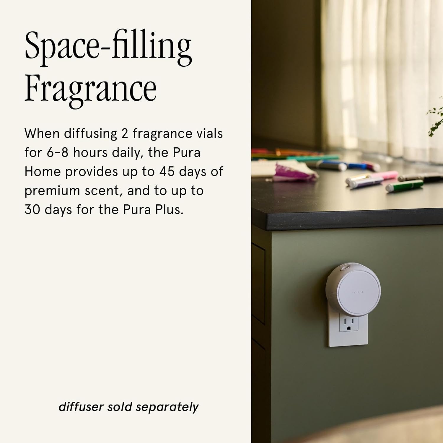 Pura x Simplicity Home Diffuser Refill, 2 Pack, Pine