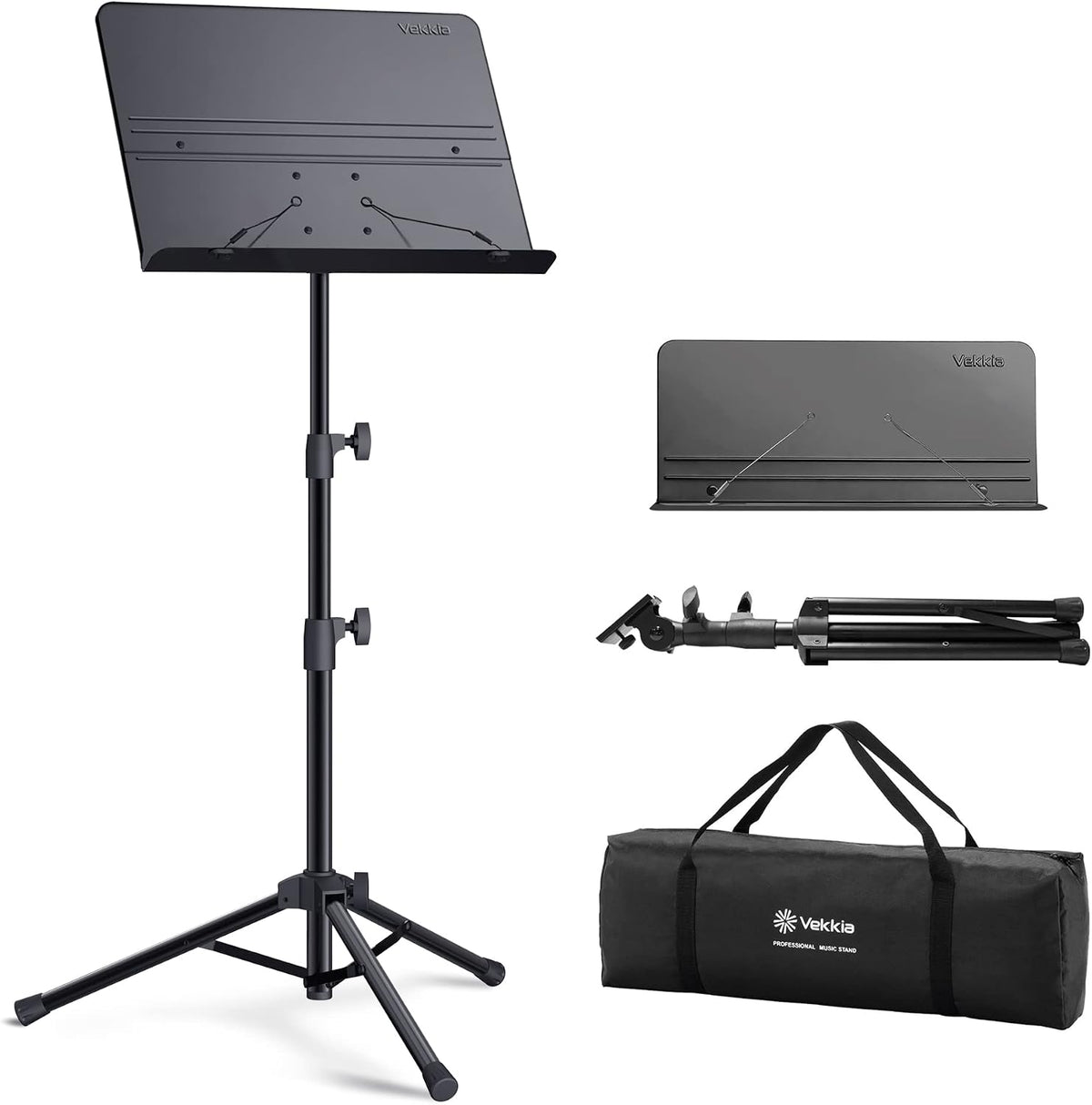 Vekkia Professional Portable Sheet Music Stand