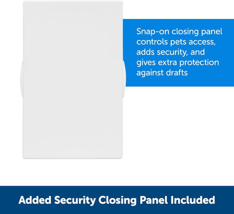PetSafe Plastic Dog & Cat Door, Pets Up to 220 lb, X-Large