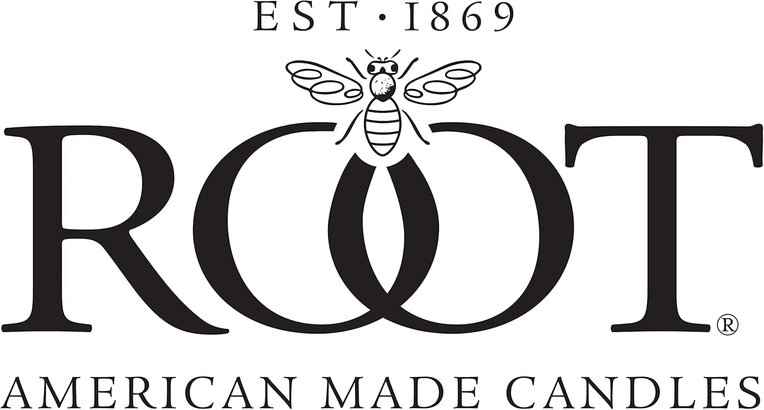 Root Candles 4-Count Unscented Dinner Candles Dripless Beeswax Enhanced Timberline™ Collenette Boxed Candle Set, 7-Inch, White