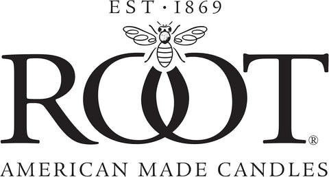 Root Candles 4-Count Unscented Dinner Candles Dripless Beeswax Enhanced Timberline™ Collenette Boxed Candle Set, 7-Inch, White