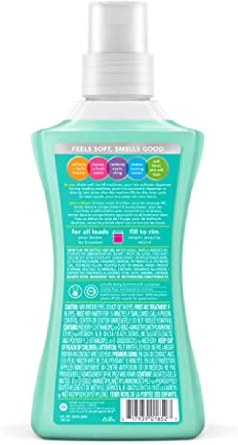 method Fabric Softener, Beach Sage, 53.5 fl oz, 45 Loads, 4 pack