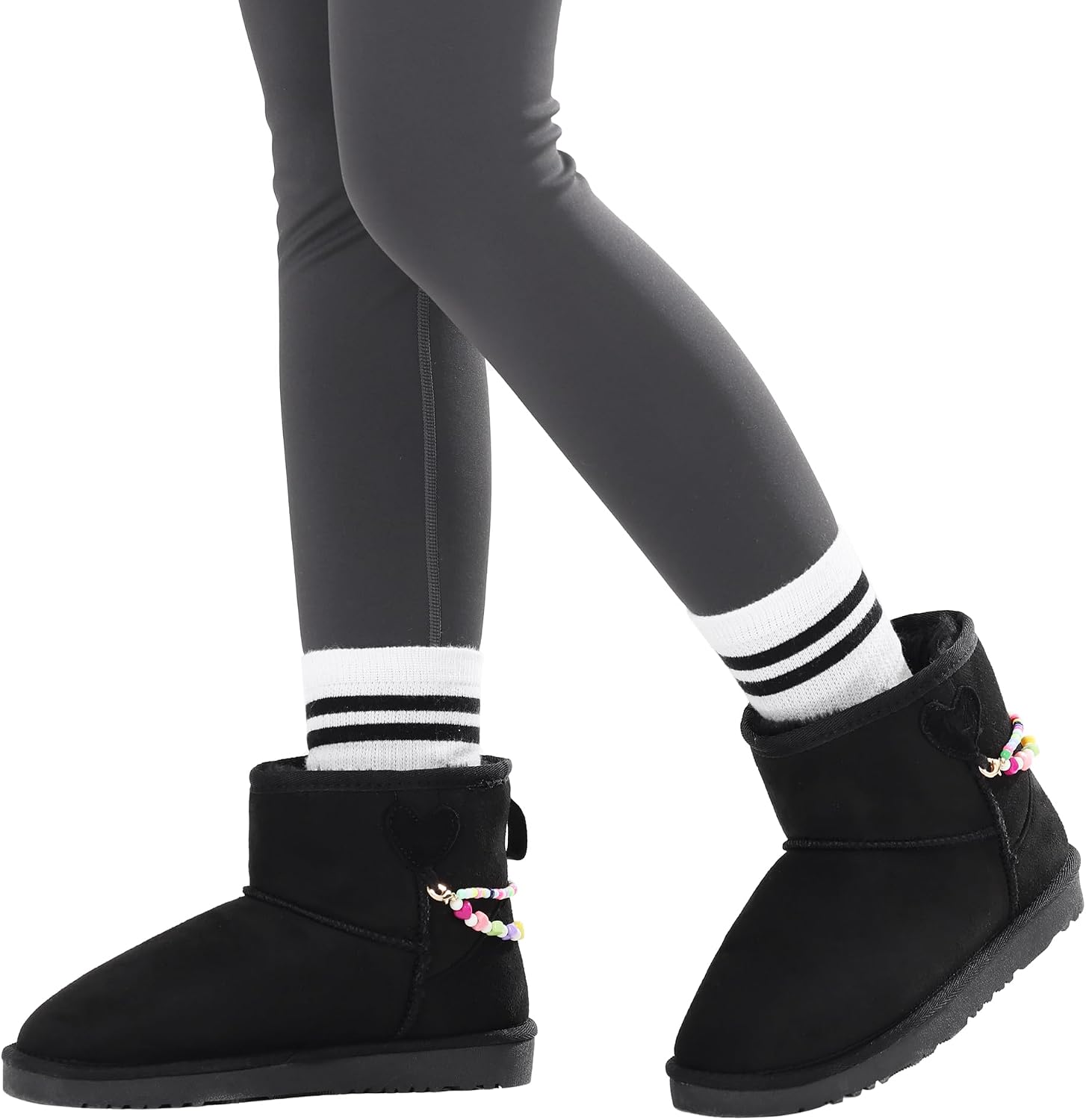 Stelle Girls Winter Boots Warm Fur Lined Snow Boots