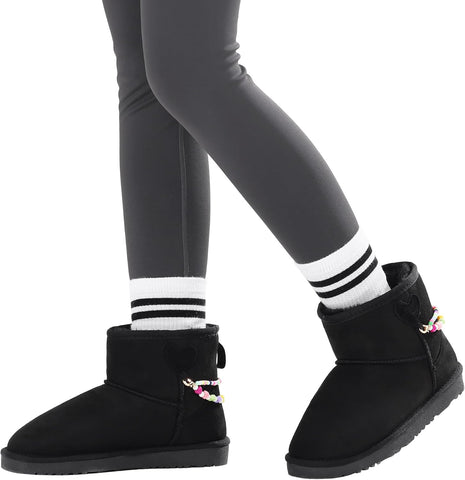 Stelle Girls Winter Boots Warm Fur Lined Snow Boots
