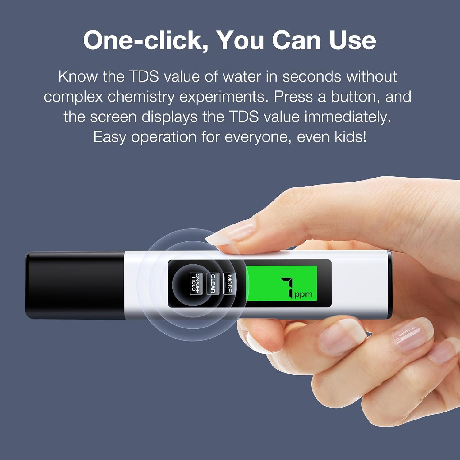 2026 All-New 4 in 1 Tds Meter Digital Water Tester - Accurate and Reliable TDS EC & Temp(°C,°F) Meter - 0-9999ppm - Professional Testing for Drinking Water, RO/DI System, Aquariums etc