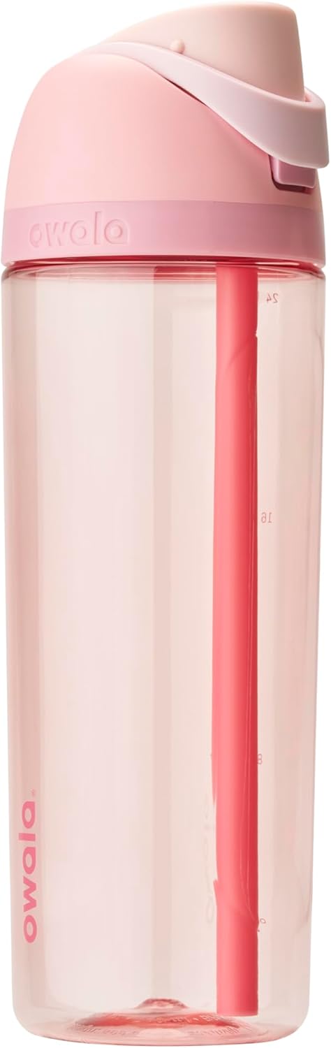 Owala FreeSip Tritan Water Bottle 25 oz Rose Quartz