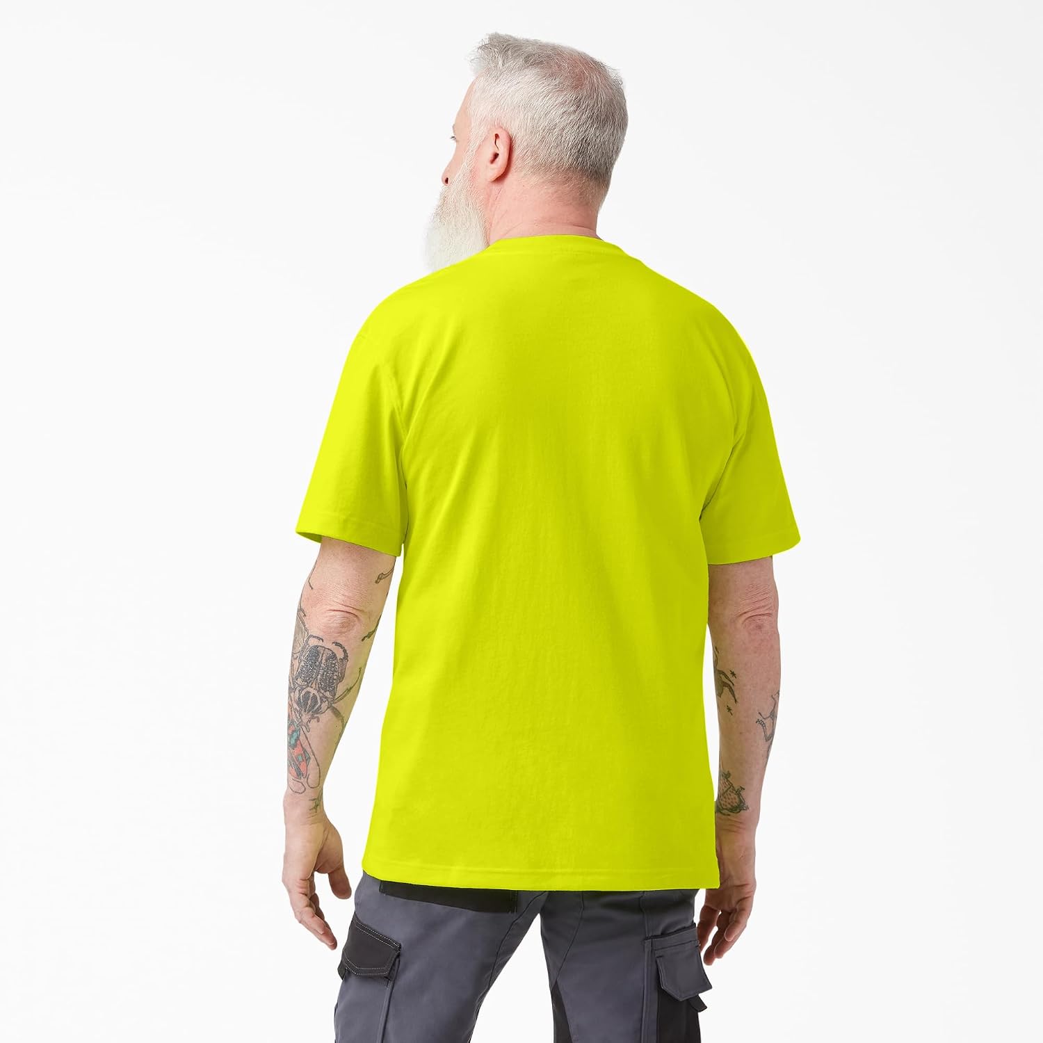 Dickies Men's Heavyweight Heathered Short Sleeve Pocket T-Shirt