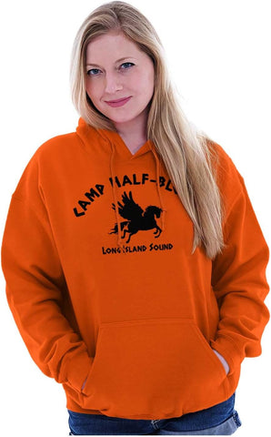 Brisco Brands Camp Half Blood Greek Mythology Hoodie Sweatshirt Women Men