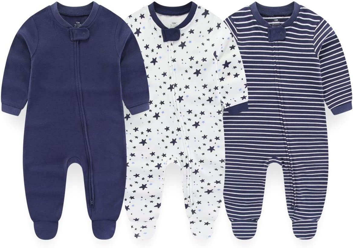 MAMIMAKA Newborn Layette Gift Set 27-Piece Baby Girl Clothes Bodysuits, Pants Essentials and Accessories 0-12Months