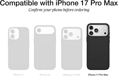 OtterBox iPhone 17 Pro Max Commuter Series Case - Black