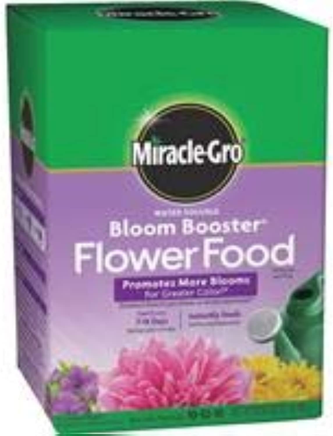 Miracle-Gro 1-Pound 1360011 Water Soluble Bloom Booster Flower Food, 10-52-10, 1 Pack