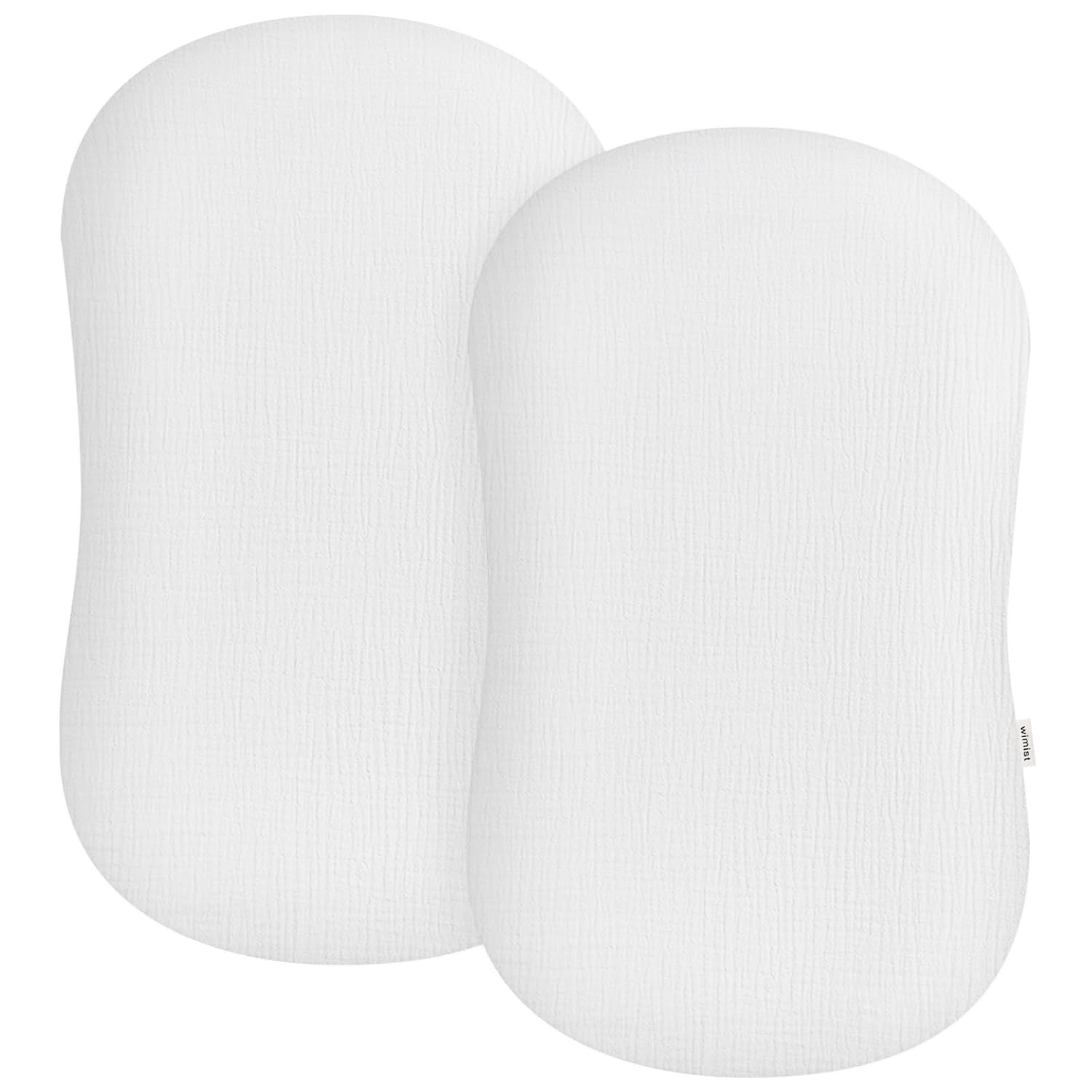 Baby Lounger Cover 2 Pack, Muslin Cotton Infant Lounger Cover, Covers Only