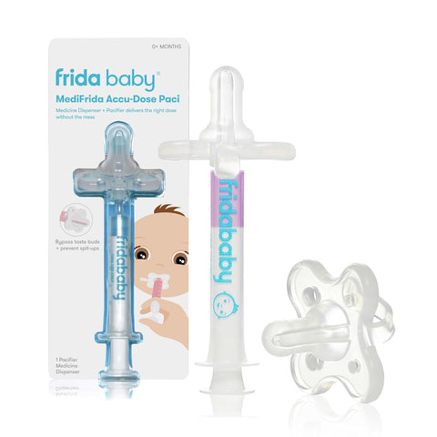 Frida Baby Medicine Pacifier Syringe, Accu-Dose Paci, Medi Frida, Fuss Free
