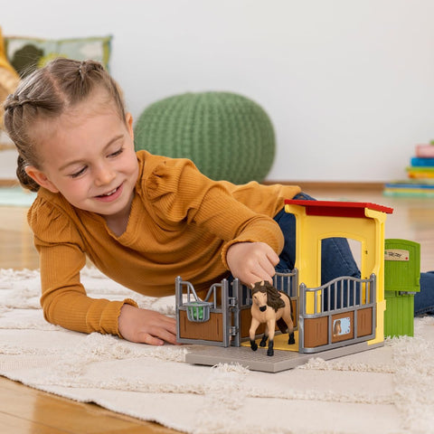 Schleich Farm World - 4Pc Pony Box With Iceland Pony Stallion | 42609