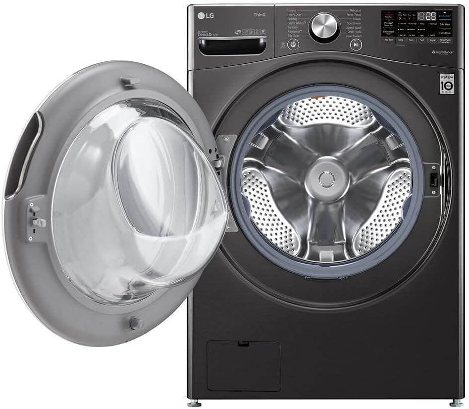 LG WM4200HBA / WM4200HBA / WM4200HBA 5.0 Cu. Ft. Mega Capacity Smart wi-fi Enabled Front Load Washer with TurboWash 360 and Built-in Intelligence