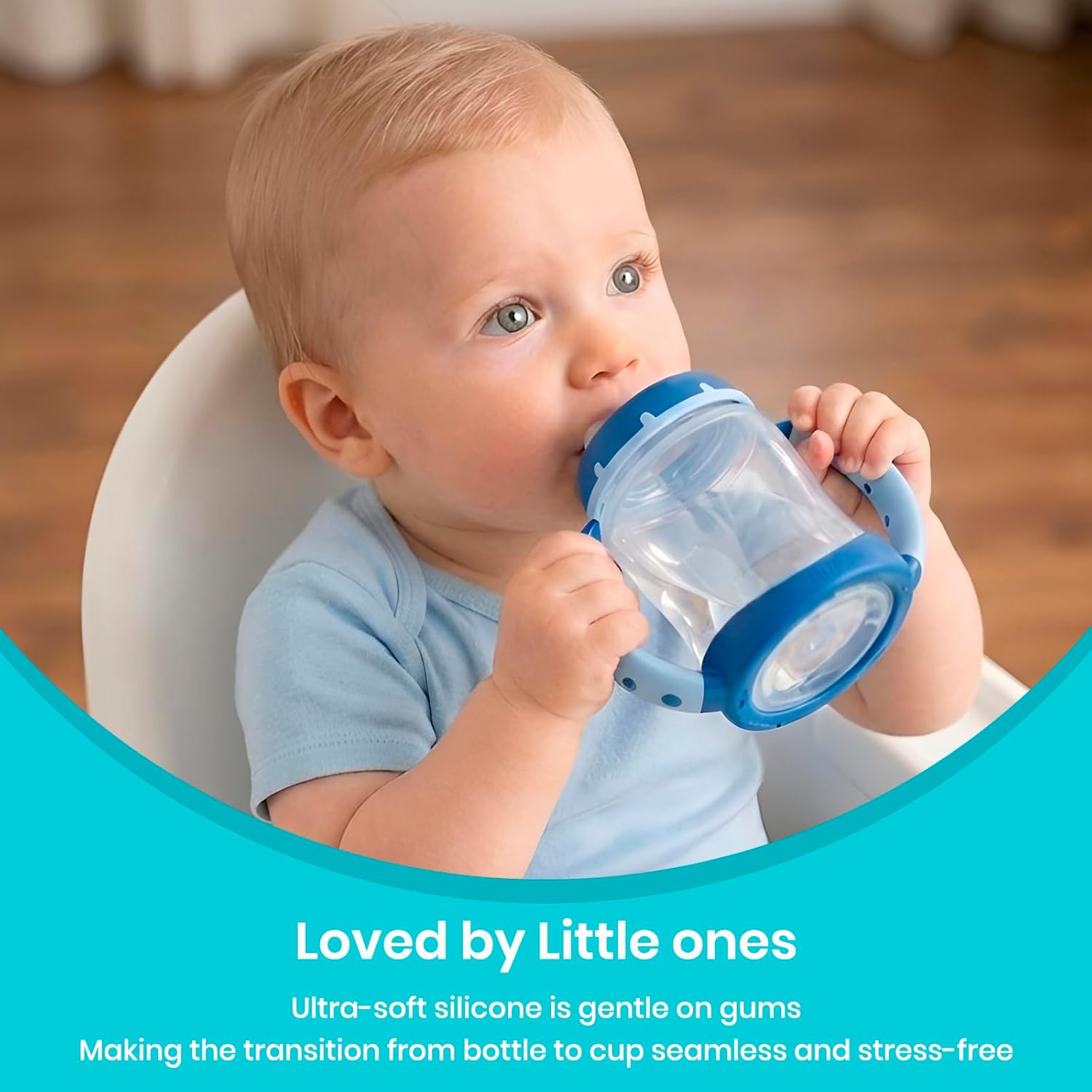 6-Pack Sippy Spouts Compatible with NUK Active Cup and Learner Cup
