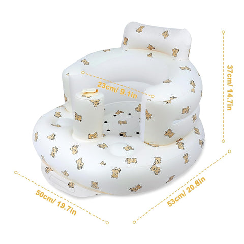 EKEPE Inflatable Baby Seat, Baby Chair for Infant Sitting Up, 3 Months & Up