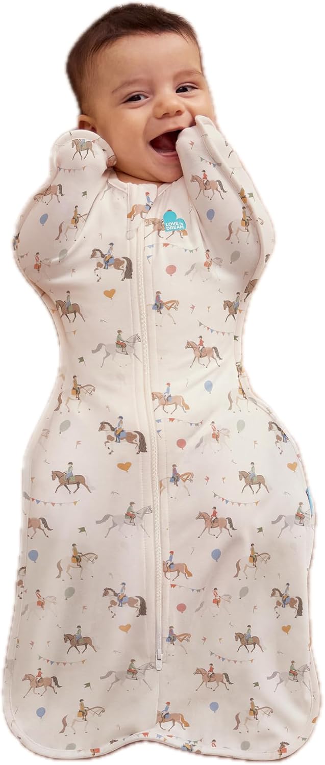 Love to Dream Swaddle Up Baby Sleep Sack | 1.0 TOG, 5-8.5lbs, Horse