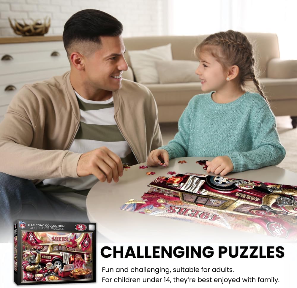 MasterPieces - 1000 Piece Jigsaw Puzzle, NFL Seattle Seahawks, Fun for Adults and Family, Non-Glare Finish, 19.25"x26.75"