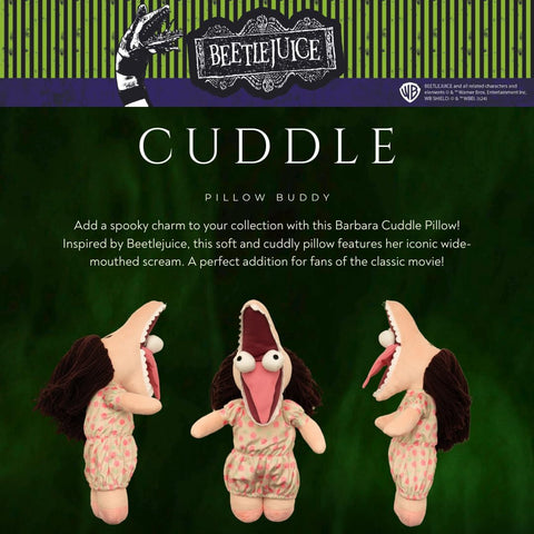Franco Beetlejuice Barbara Maitland Bedding Super Soft Cozy Decorative Pillow, (Officially Licensed Product) Collectibles