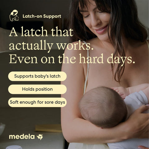 Medela Contact Nipple Shields, For Breastfeeding Comfort, Size M 20mm, 2ct
