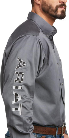 ARIAT Team Logo Twill Classic Fit Shirt