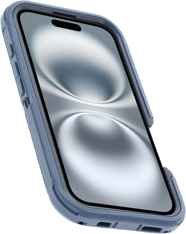 OtterBox iPhone 16 Defender Series Case - Baby Blue Jeans -