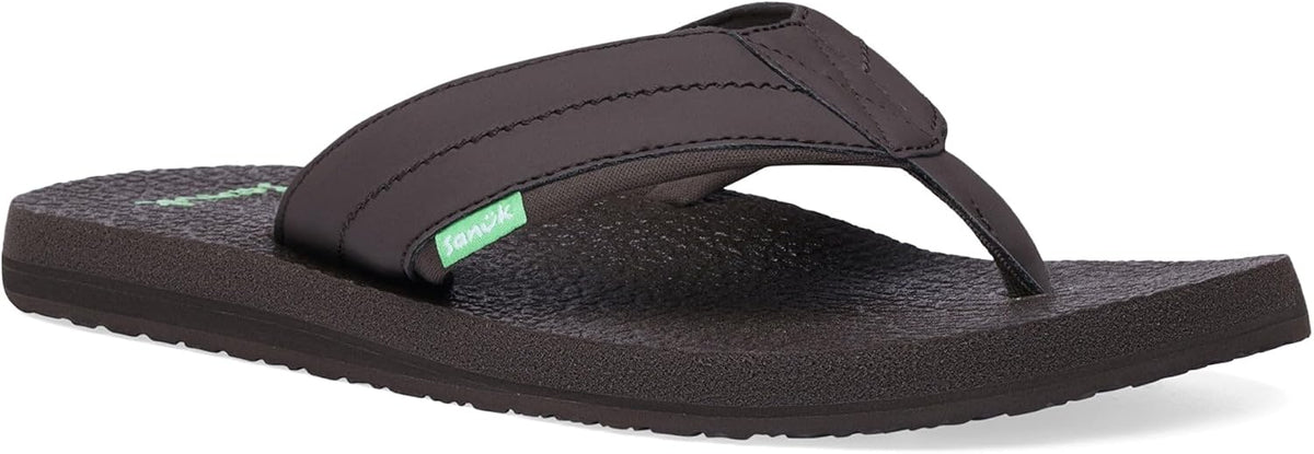 Sanuk Beer Cozy IV Mens Flip Flops - Memory Foam Beach Sandals