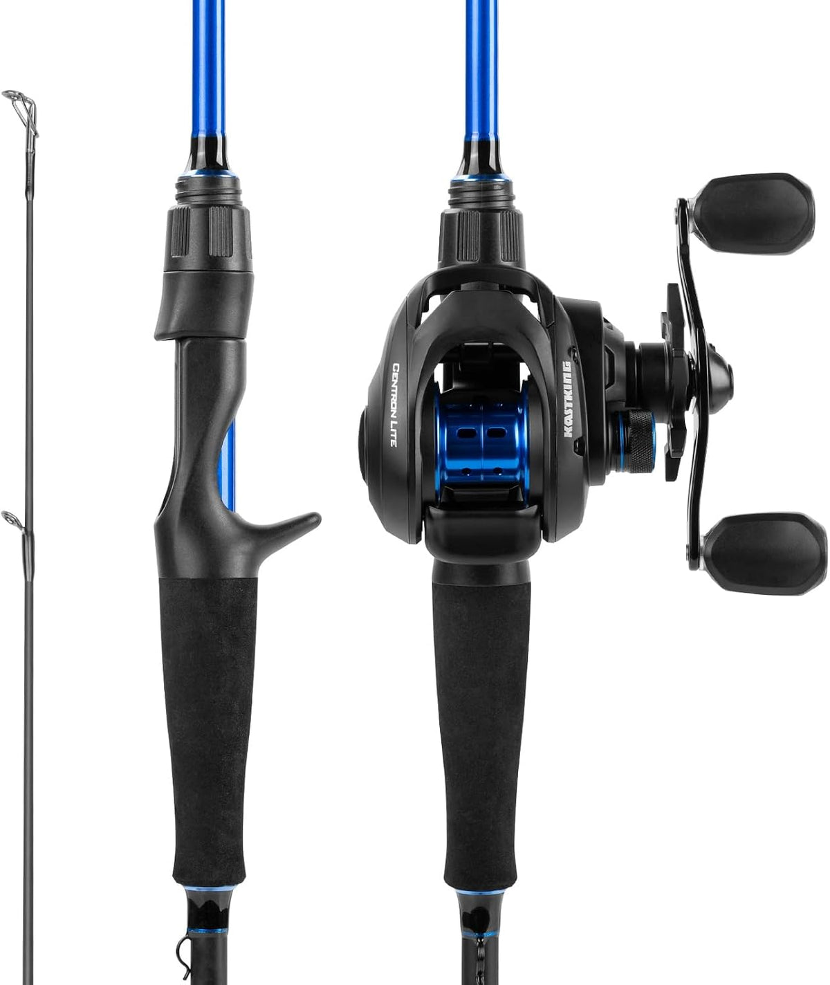 KastKing Centron Fishing Rod and Reel Combo, Baitcaster & Spinning Combo
