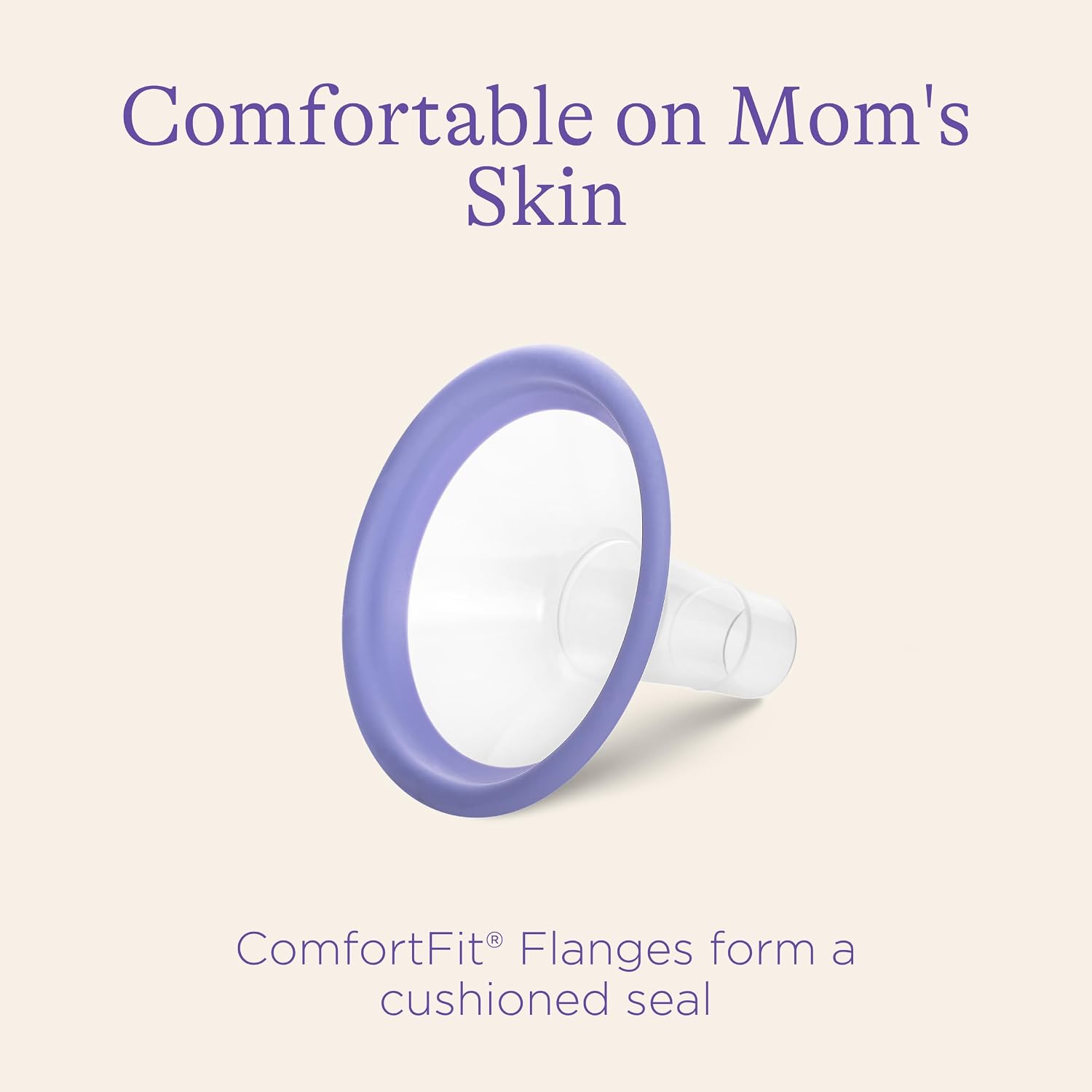 Lansinoh Breast Pump Flanges, 28mm, 2 Count