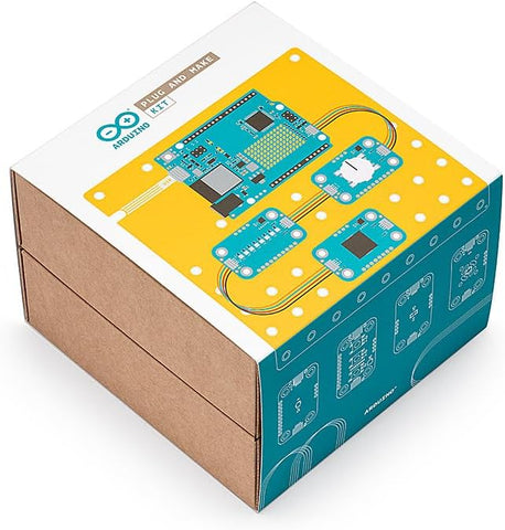 Arduino Official Plug and Make Kit [AKX00069] - Ultimate Starter Kit for Beginners | Build Connected Projects Easily | Fun & Educational Technology Package for Learning Electronics & Coding