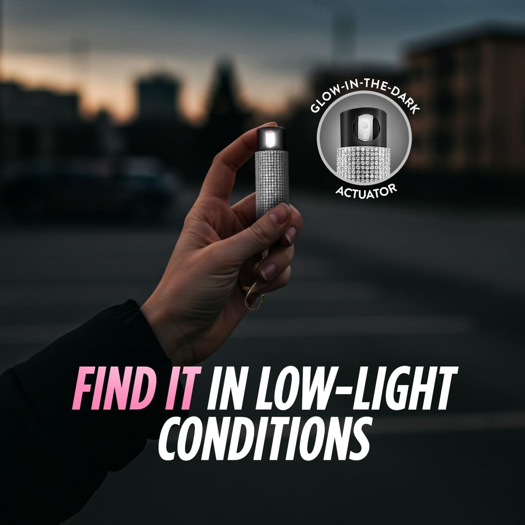 Guard Dog Security Pepper Spray and Stun Gun Flashlight, Rechargeable, Self-Defense Keychain for Women, Pepper Spray Stun Gun Combo, Personal Security Value Set, Rechargeable Flashlight