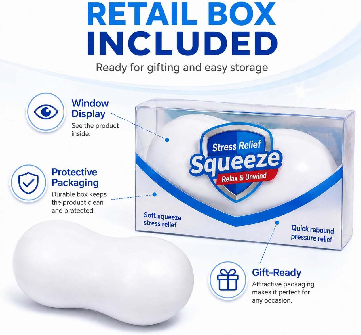 Crunchy Soap Squishy ASMR Squeeze Stress Relief Fidget for Adults