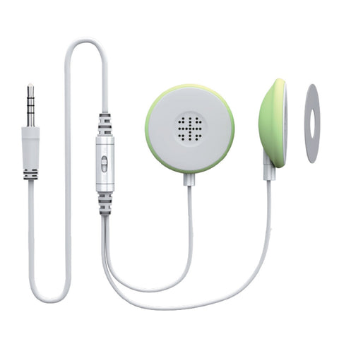 Wavhello BellyBuds Baby Bump Headphones - Prenatal Belly Speakers for Women During Pregnancy, Safely Play Music, Sounds, and Voices to Your Baby in The Womb - Green