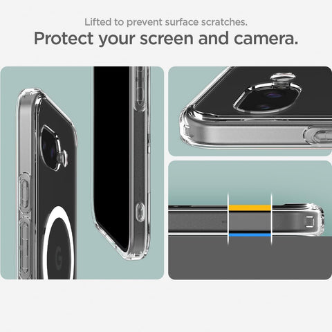 Spigen Ultra Hybrid MagFit for Pixel 9a Case, White