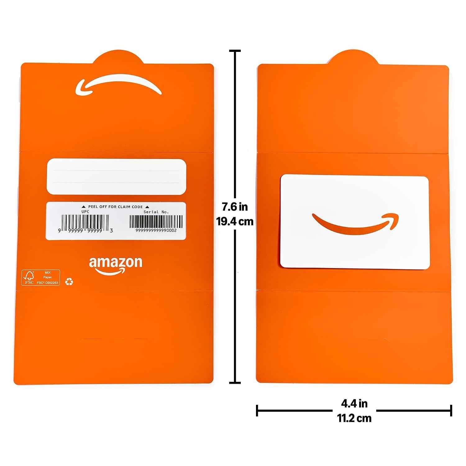 Amazon Physical Gift Card