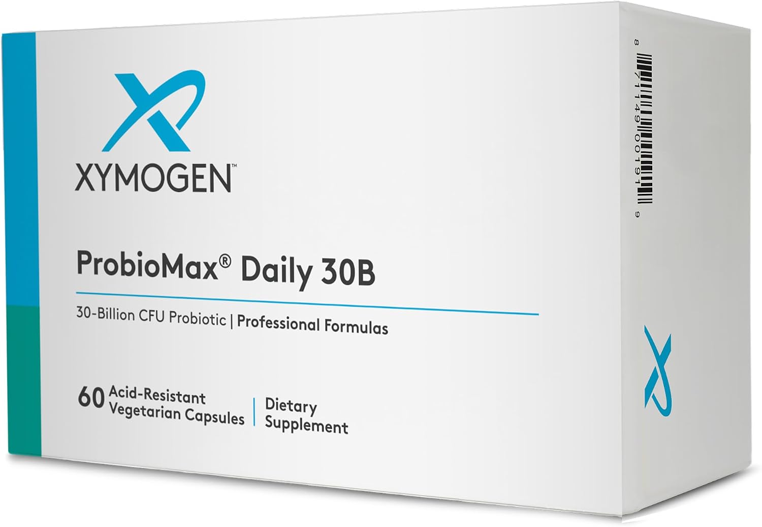 XYMOGEN ProbioMax Daily 30B, 60 Capsules