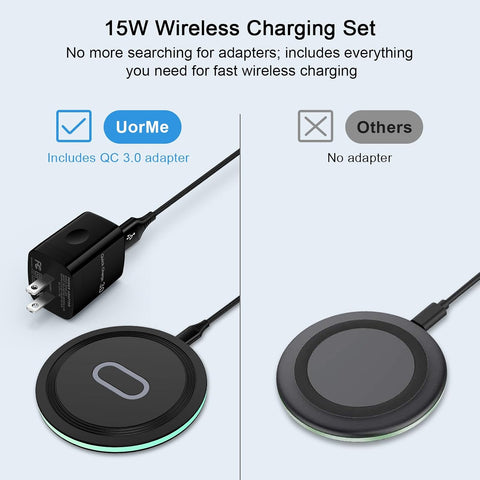 Wireless Charger Samsung Fast Charging Pad for Samsung Galaxy S26/S25 Ultra