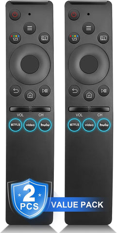 2-Pack Replacement Remote for Samsung Smart TV – No Setup, Instant Response