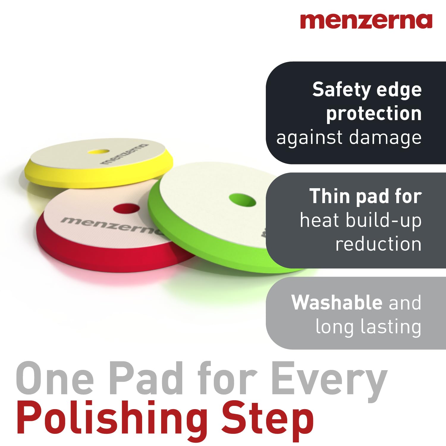 Menzerna Polishing Set 16 oz I HCC1000, MCC2500 & SFP3800