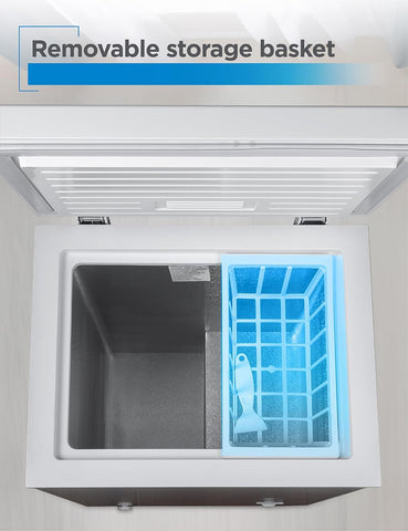 BLACK+DECKER 2.0 Cu. Ft. Compact Chest Freezer, BCFK206, White