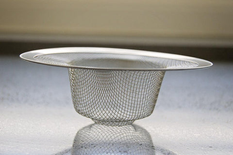 Evriholder Mesh Sink Drain Catcher, Secure Fit Strainer Prevents Clogging from Food and Hair, Stainless Steel, Ideal for Kitchen, Laundry and Disposals, 4.5-Inch, 2 Pack