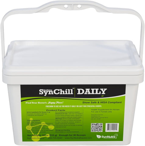 SynNutra SynChill Daily Pellets for Horses, 30 Doses